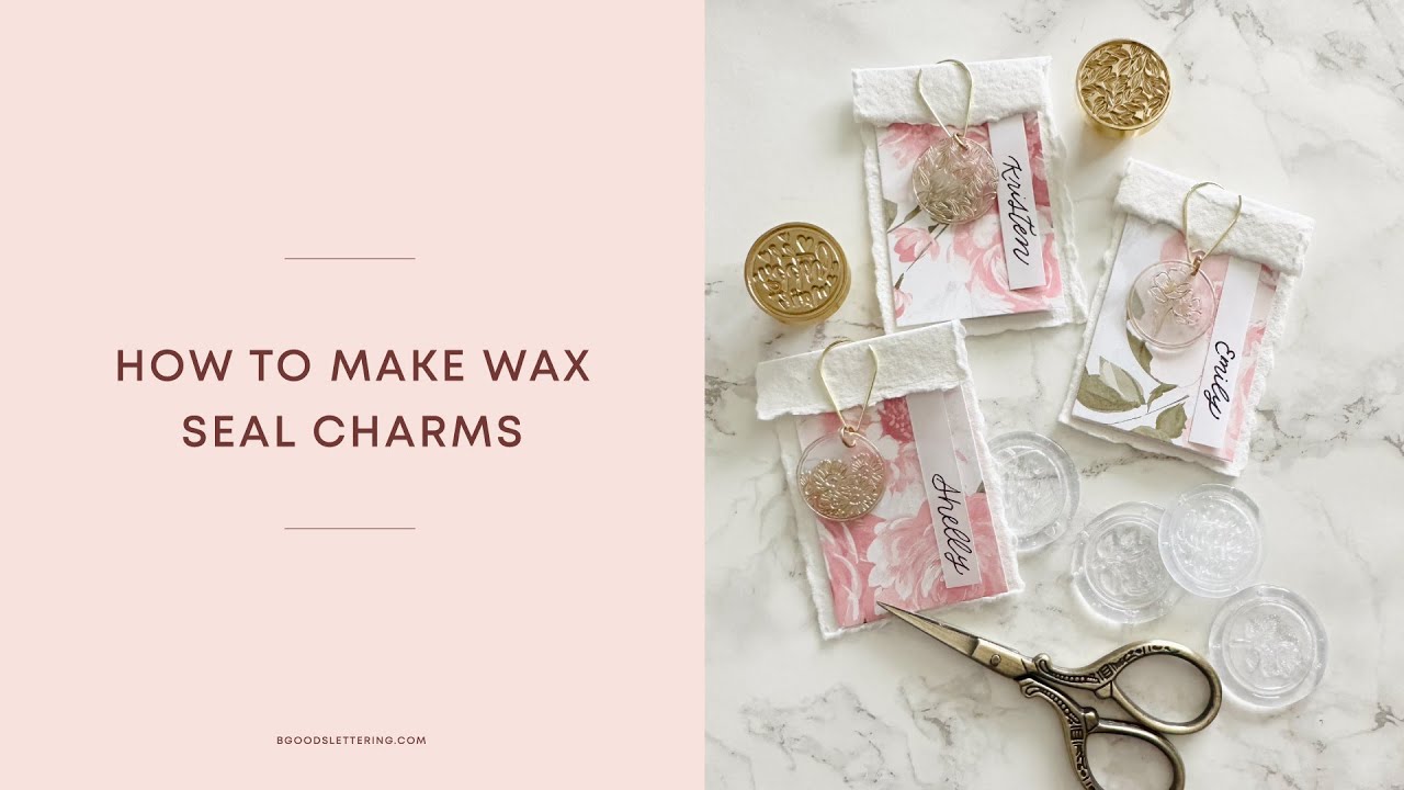 How to make wax seal charms