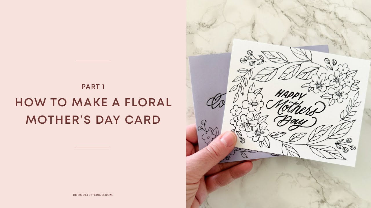 How to make a Mother's Day Card - Part 2