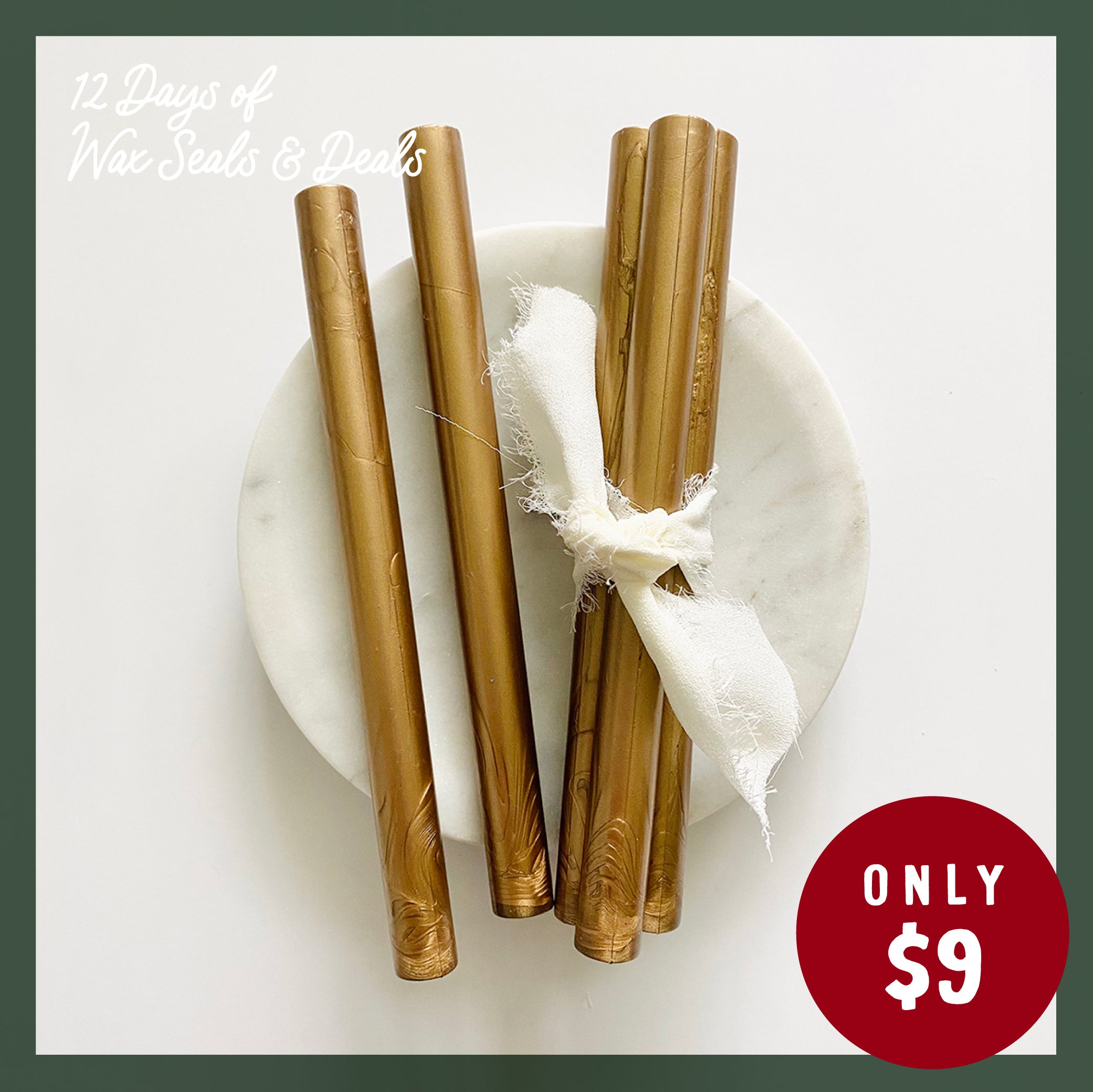 Antique Gold Sealing Wax Sticks