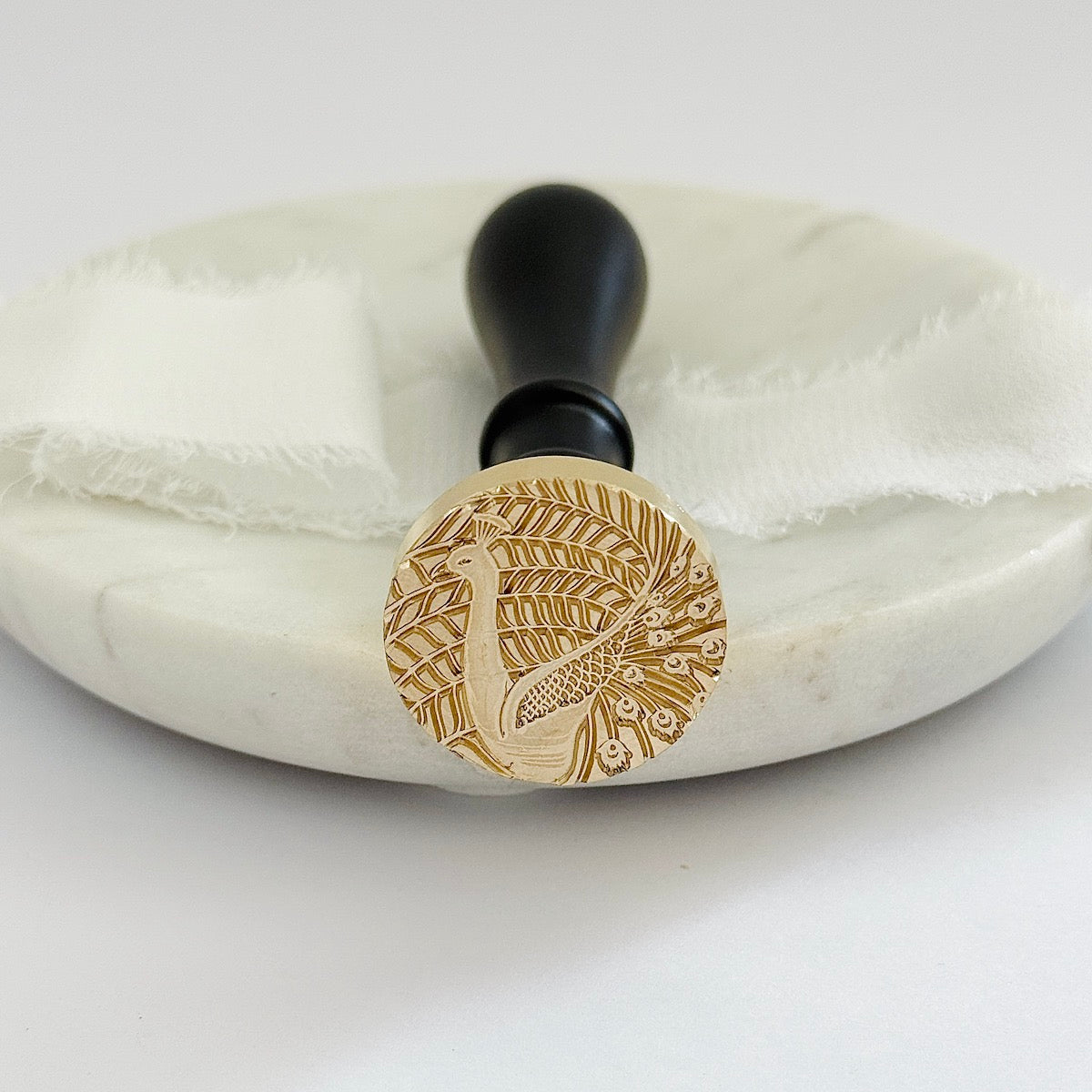 Peacock Wax Stamp