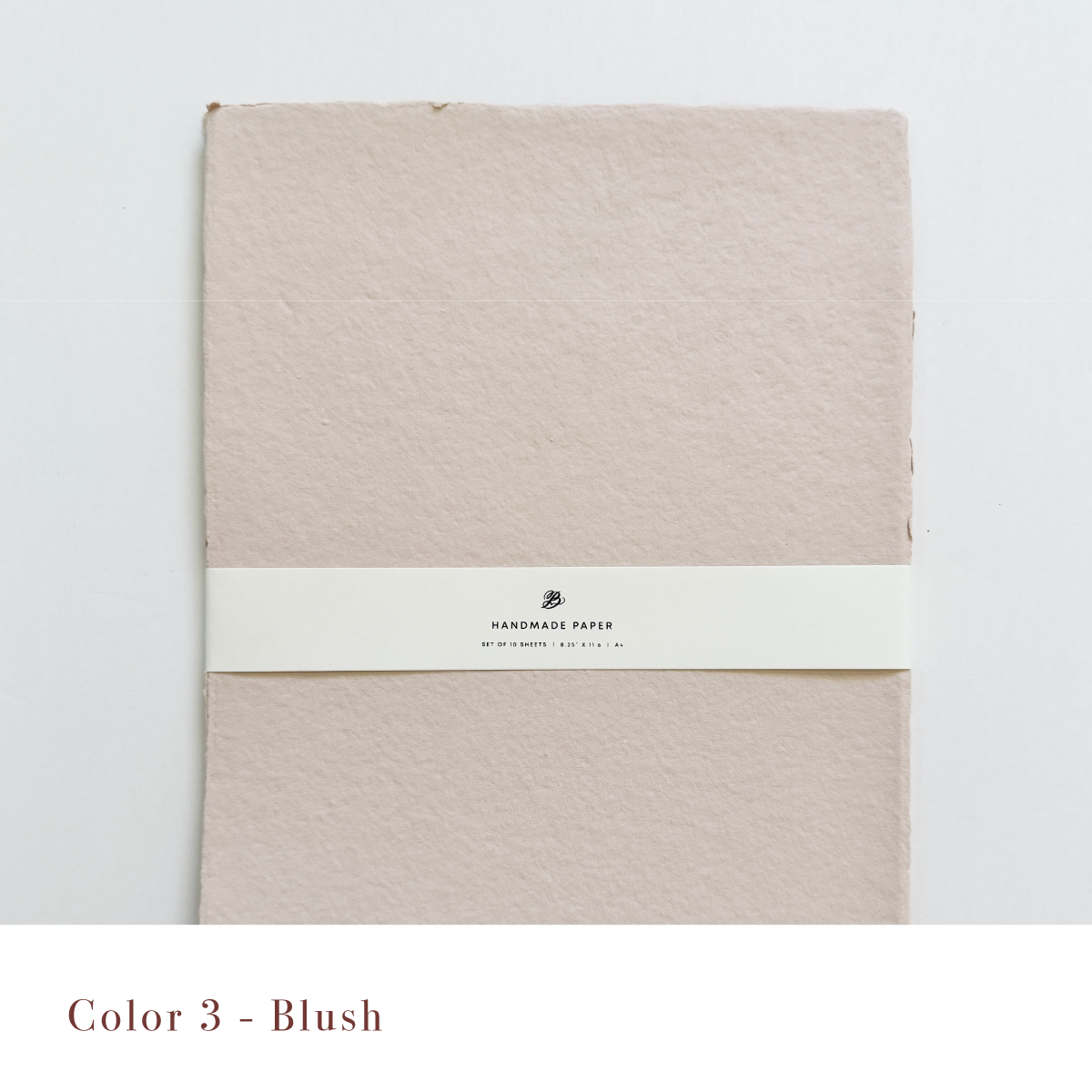 Handmade Paper | 8.25" x 11.5" | Set of Ten