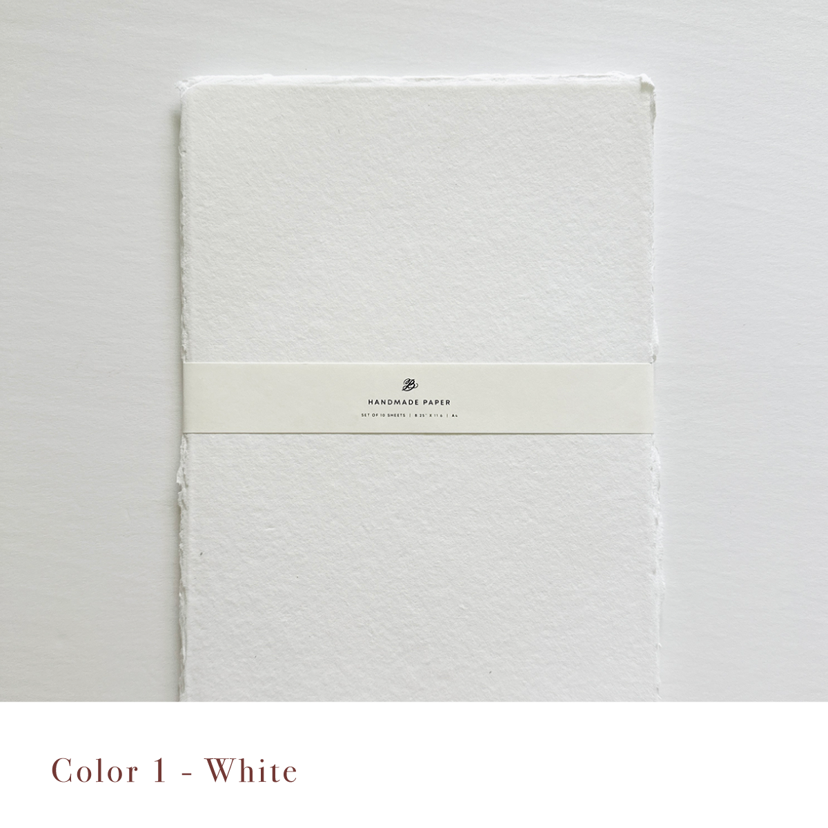 Handmade Paper | 8.25" x 11.5" | Set of Ten