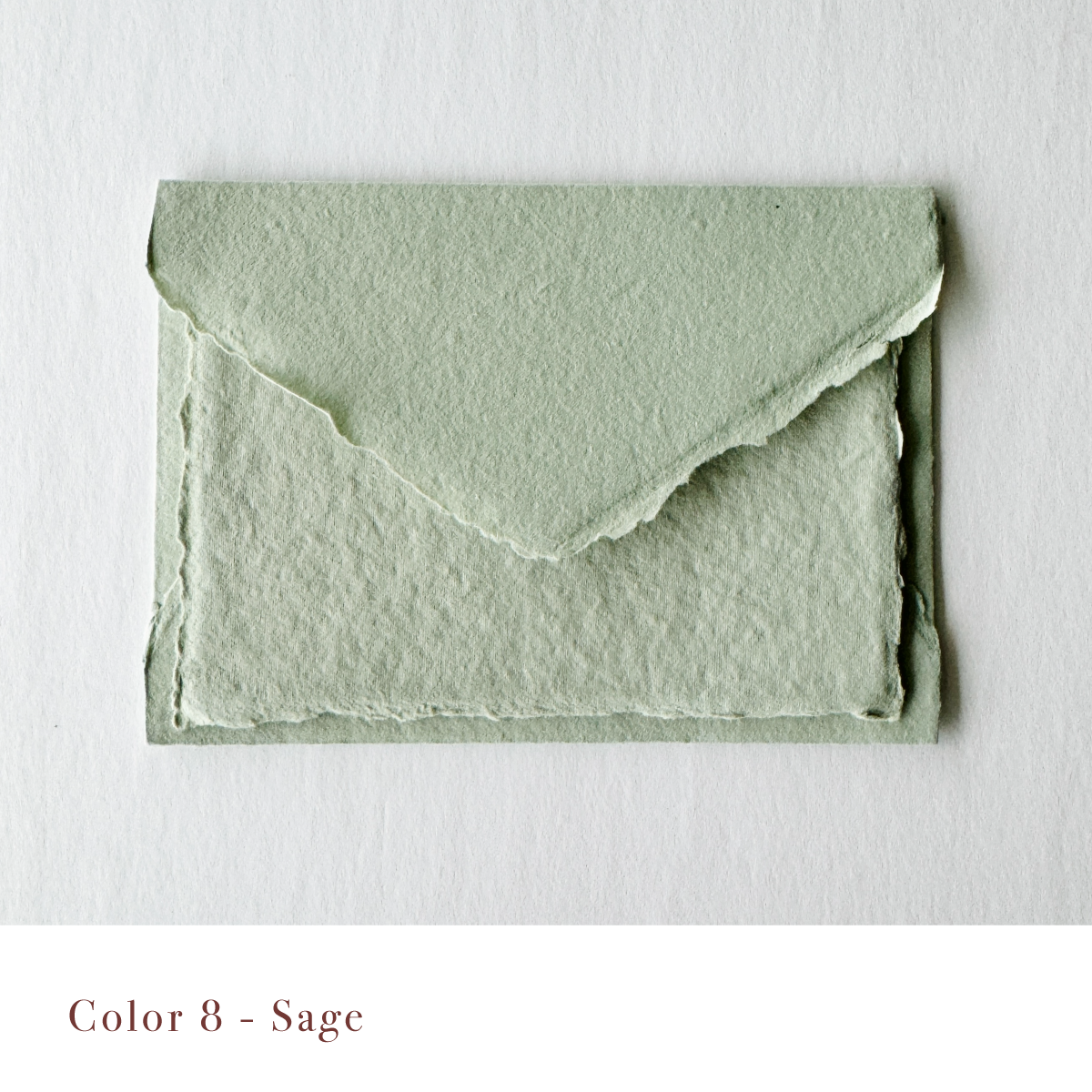 Handmade Paper Cards & Envelopes | 3.25" x 4.75" | Set of Six