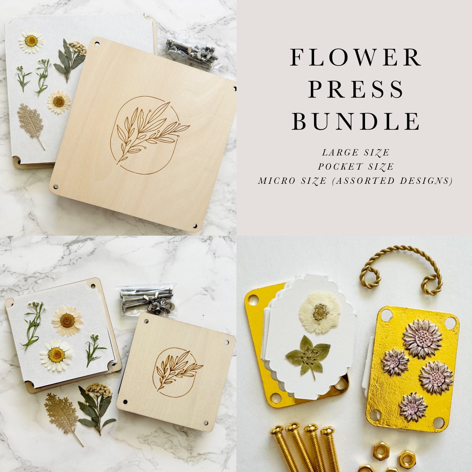 Flower Press Bundle