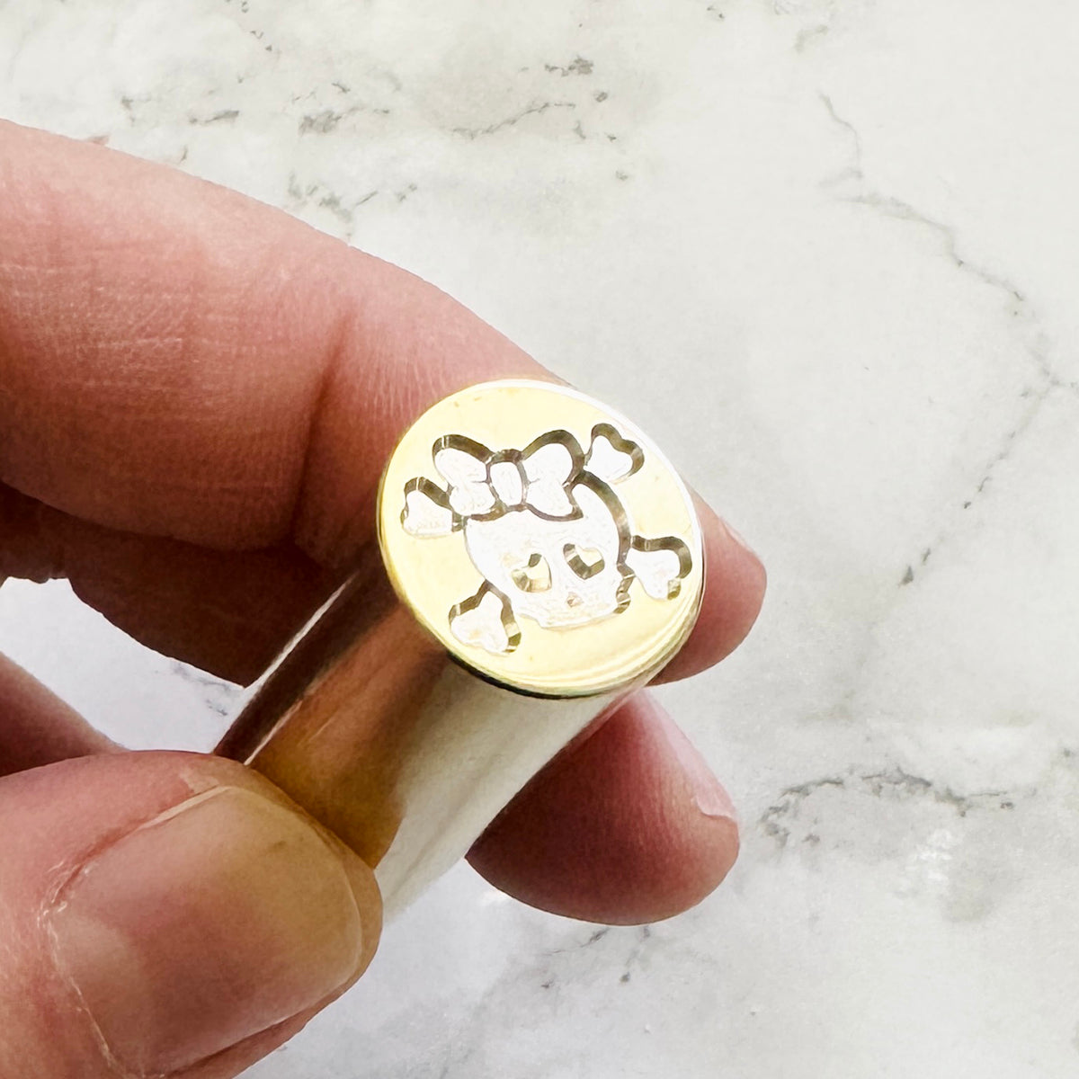 Mini Skulls Wax Stamp