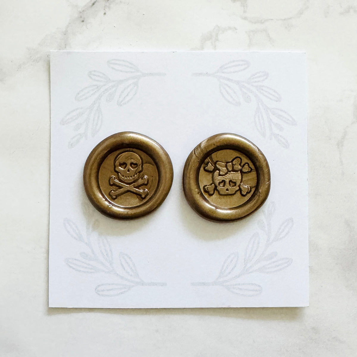 Mini Skulls Wax Stamp