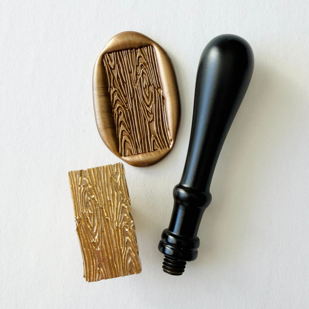 Yule Log Wax Seal Stamp