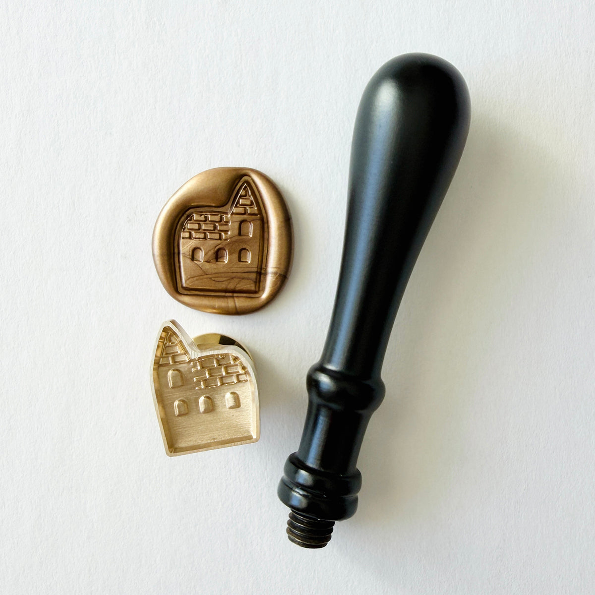 Mini Gingerbread House No. 3 Wax Seal Stamp