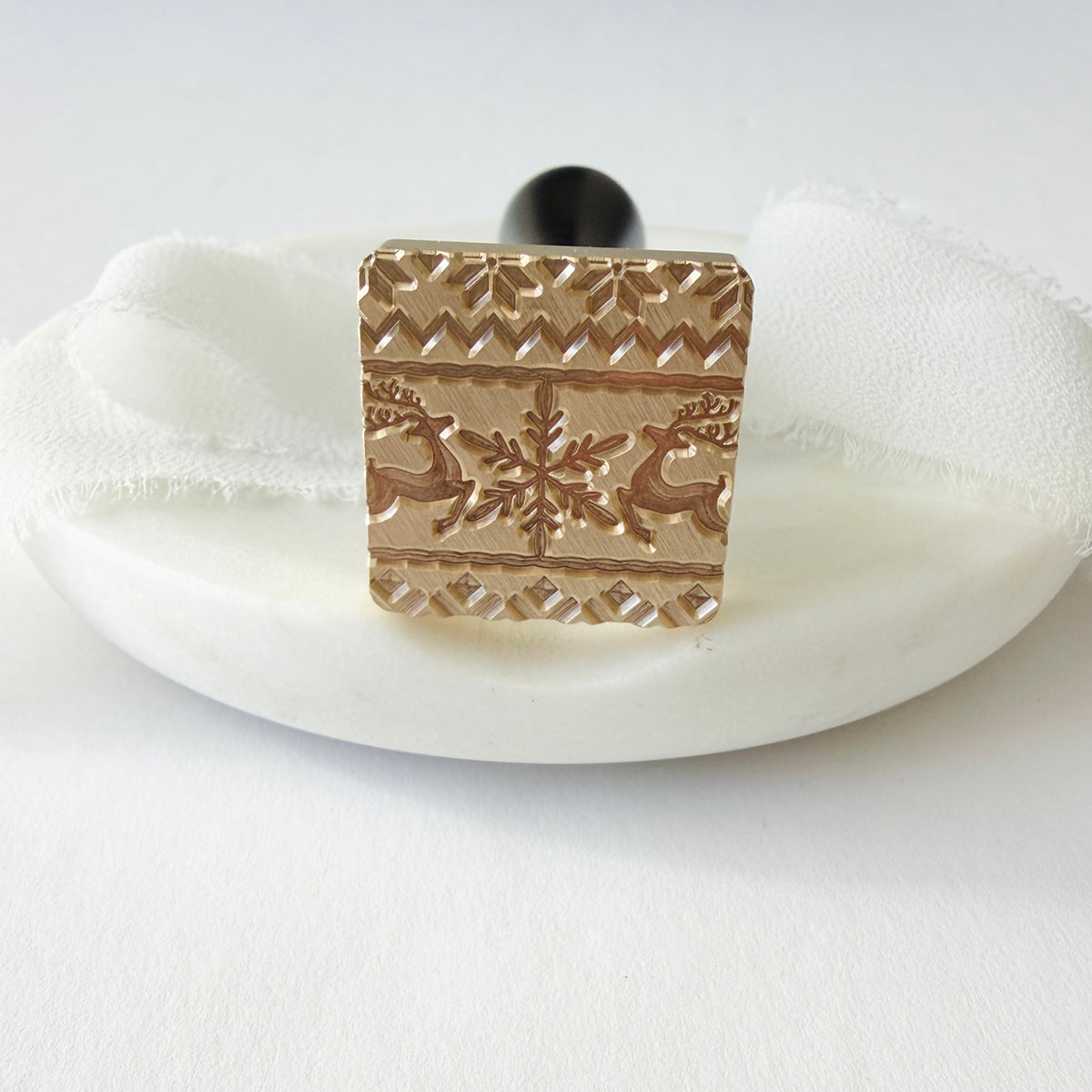 Nordic Christmas Sweater Wax Seal Stamp