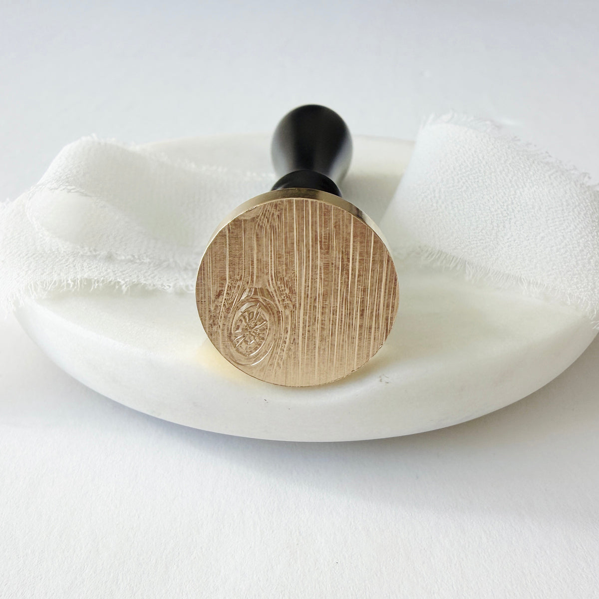 Rustic Wood Wax Seal Stamp