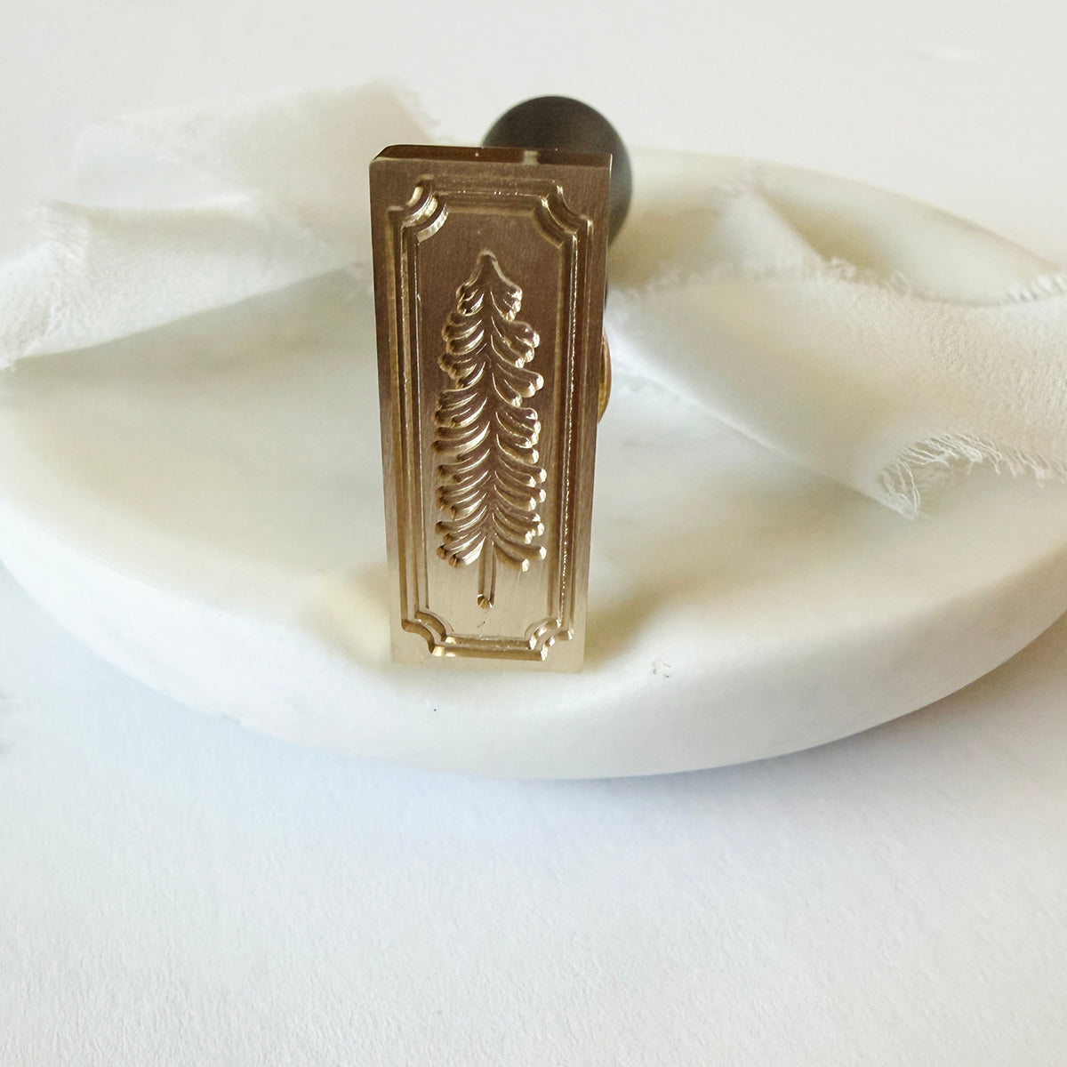 Skinny Christmas Tree Wax Seal Stamp