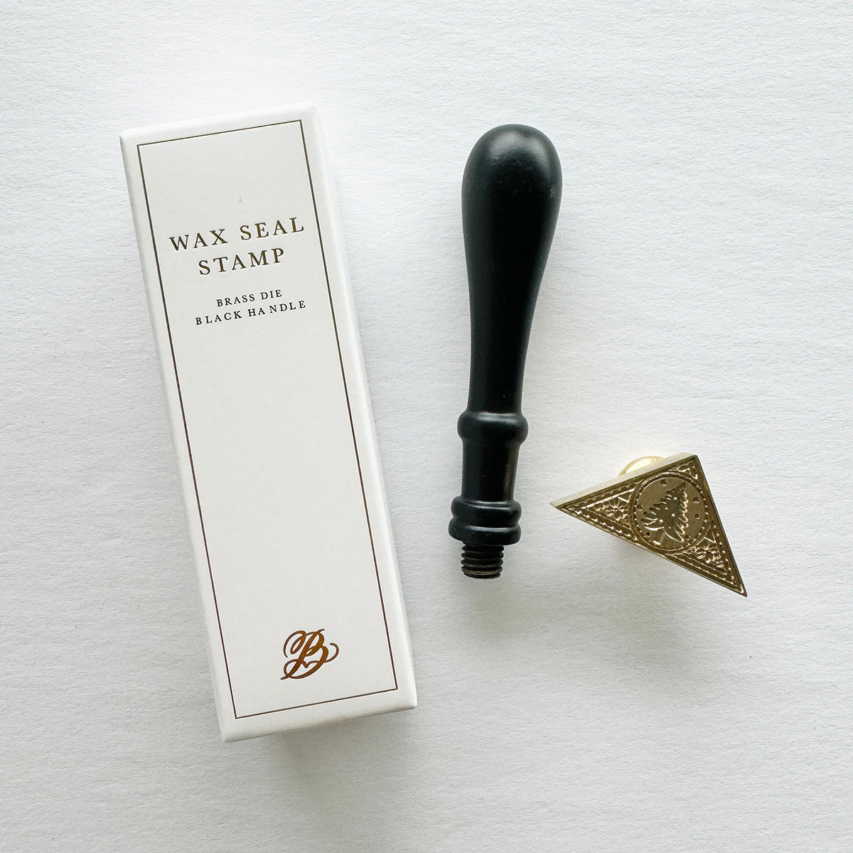 Holiday Triangle Wax Stamp