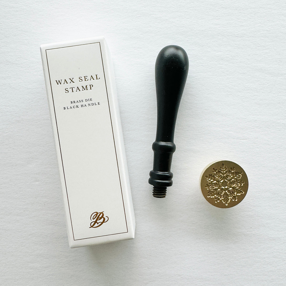 Ornate Snowflake Wax Stamp