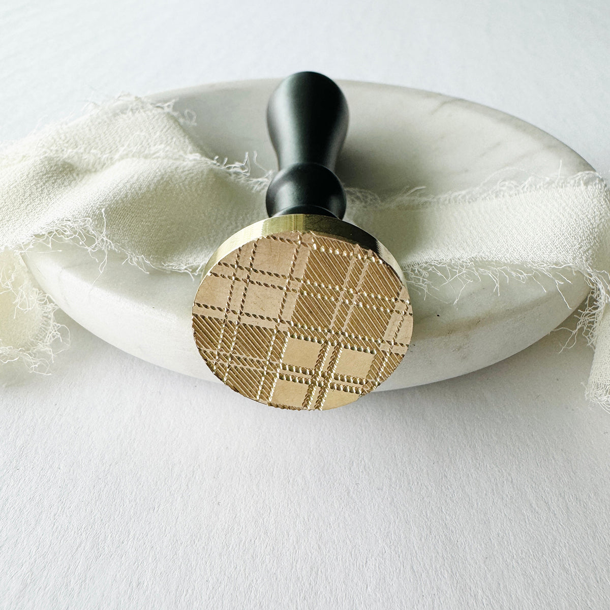 Plaid Wax Seal Stamp