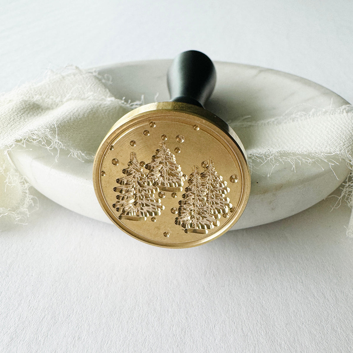 Winter Forest Wax Stamp