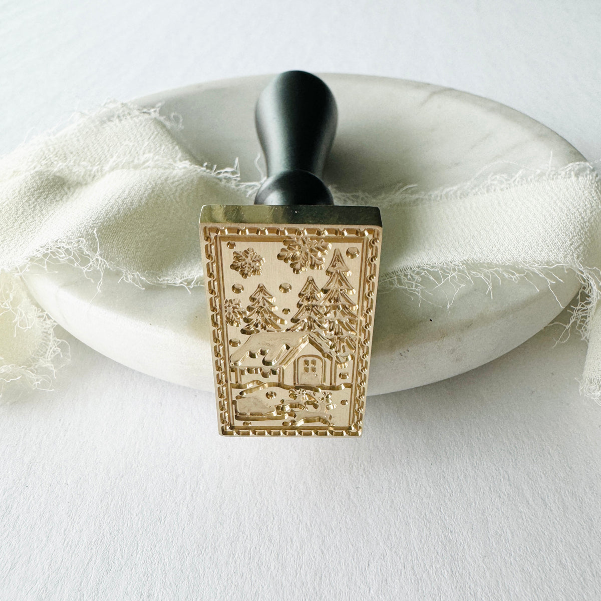 Christmas Postage Wax Stamp