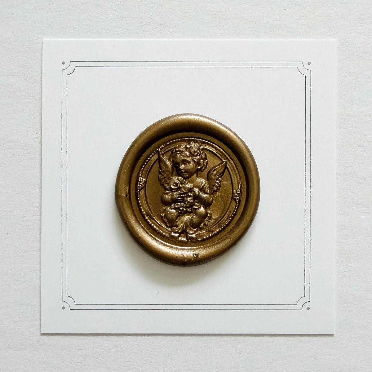 Cherub Wax Seal Stamp 3-D