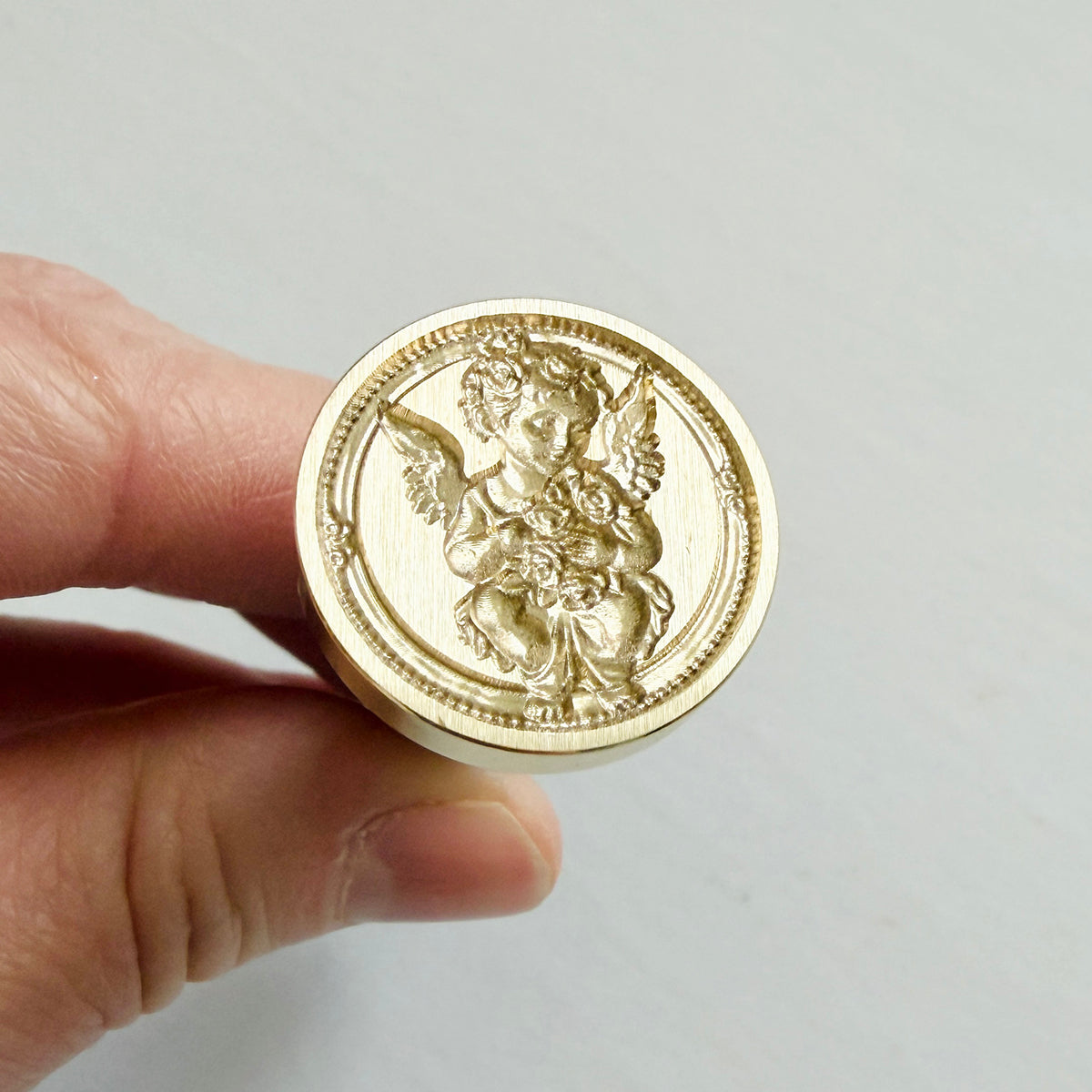 Cherub Wax Seal Stamp 3-D