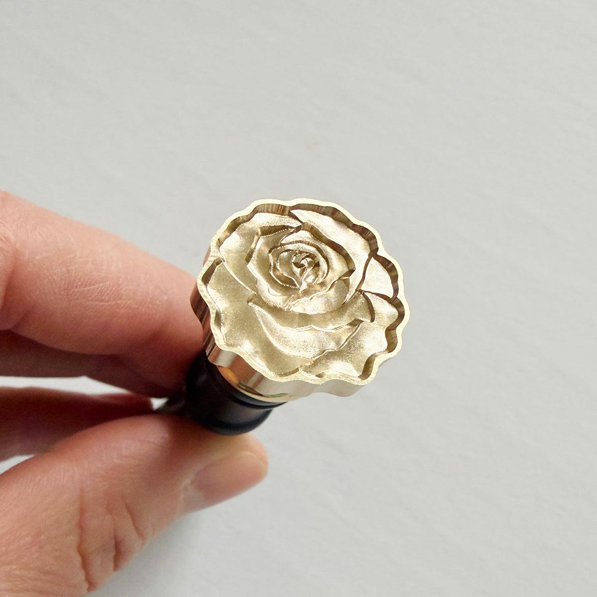 Rose Wax Seal Stamp 3-D