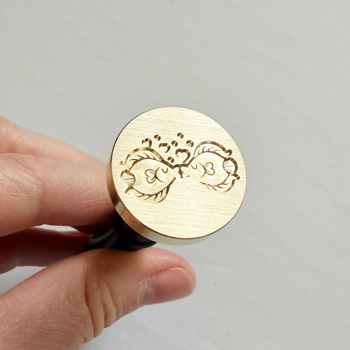 Kissing Fish Wax Seal Stamp