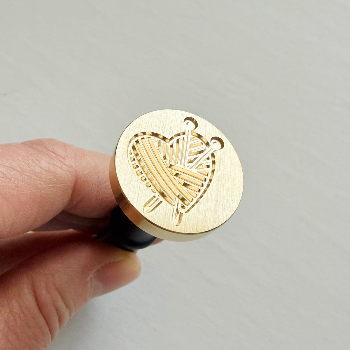 Knitted With Love Wax Seal Stamp