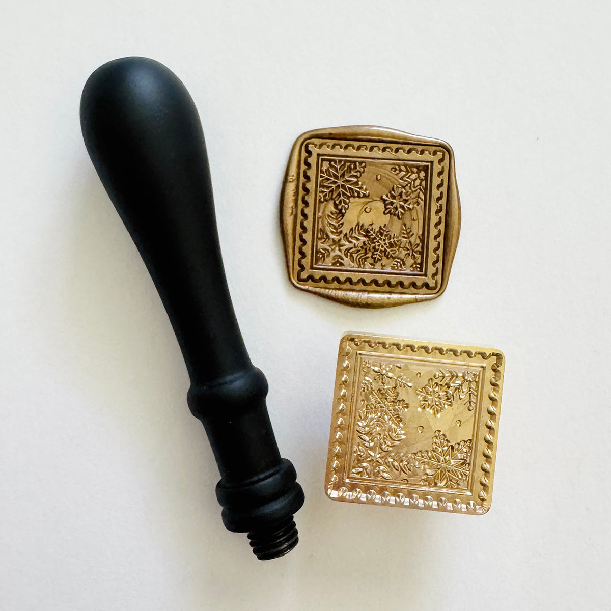 Snowflake Postage Stamp Wax Stamp