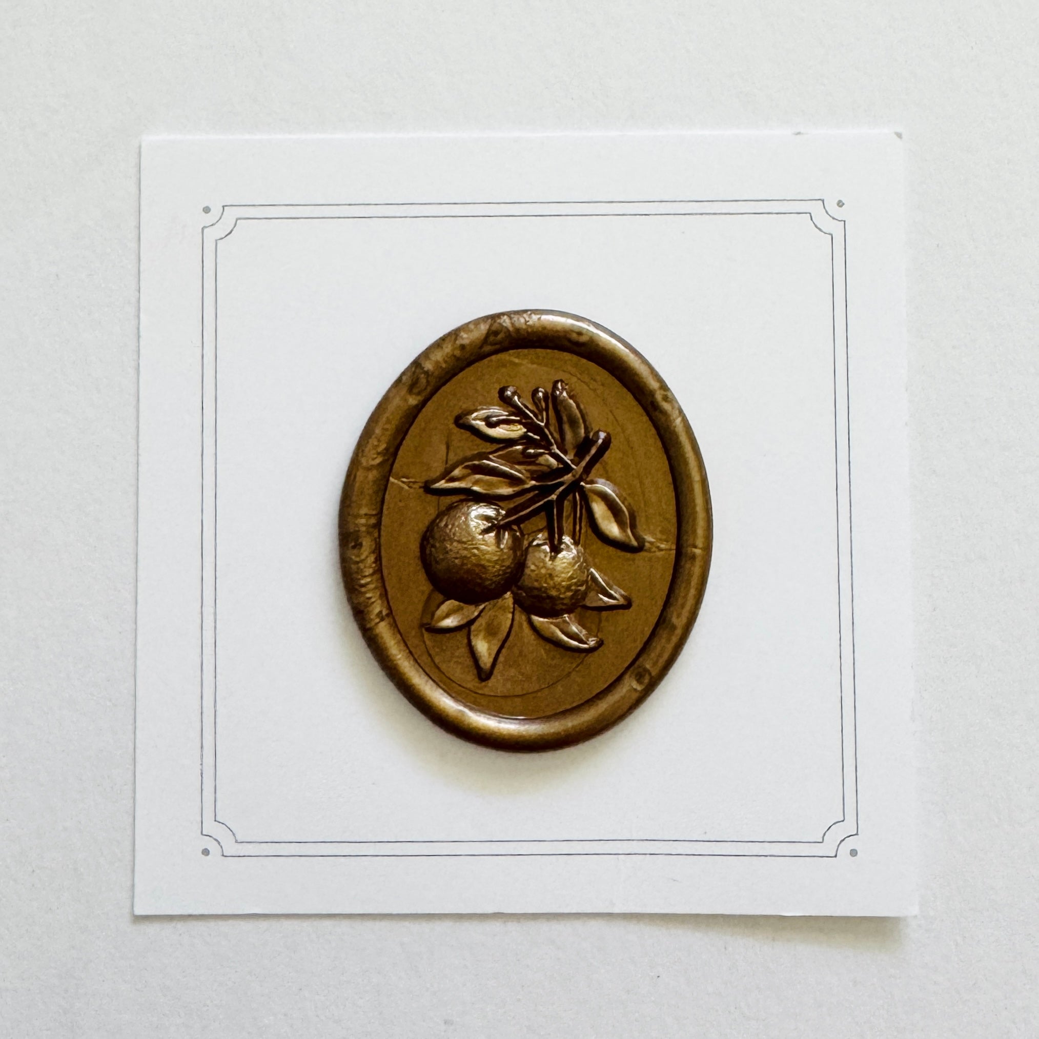 Citrus Wax Seal Stamp Set (Set of 3)
