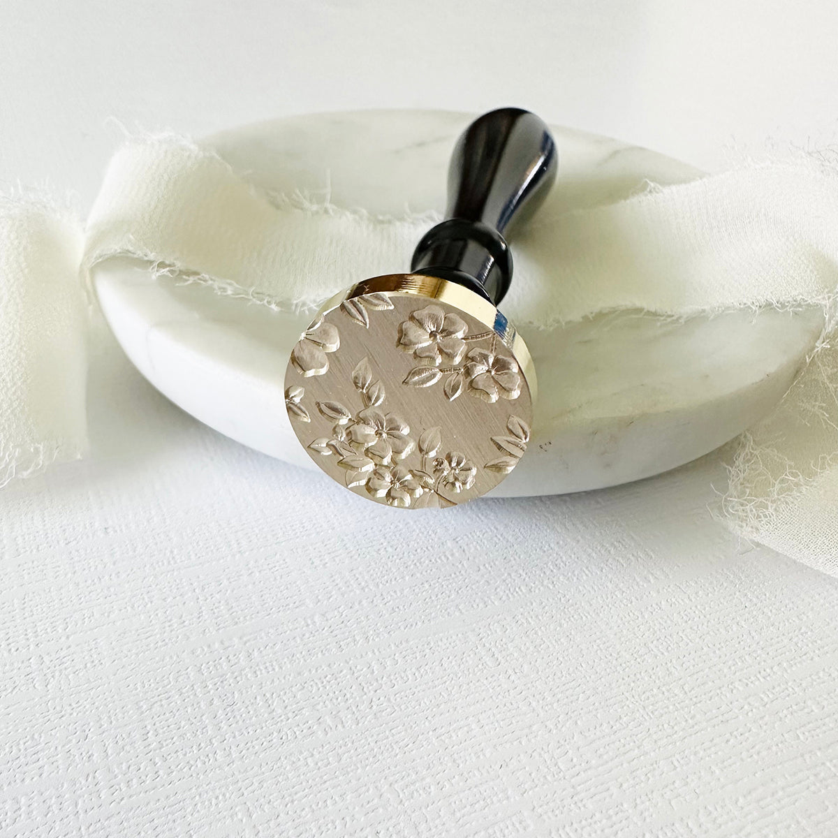 Spring Blossoms Wax Seal Stamp (3D)