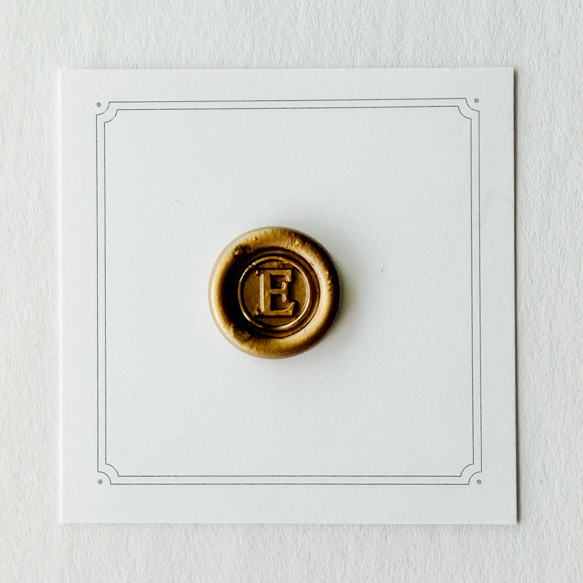 Initial Mini Wax Seal Stamp (A-Z)