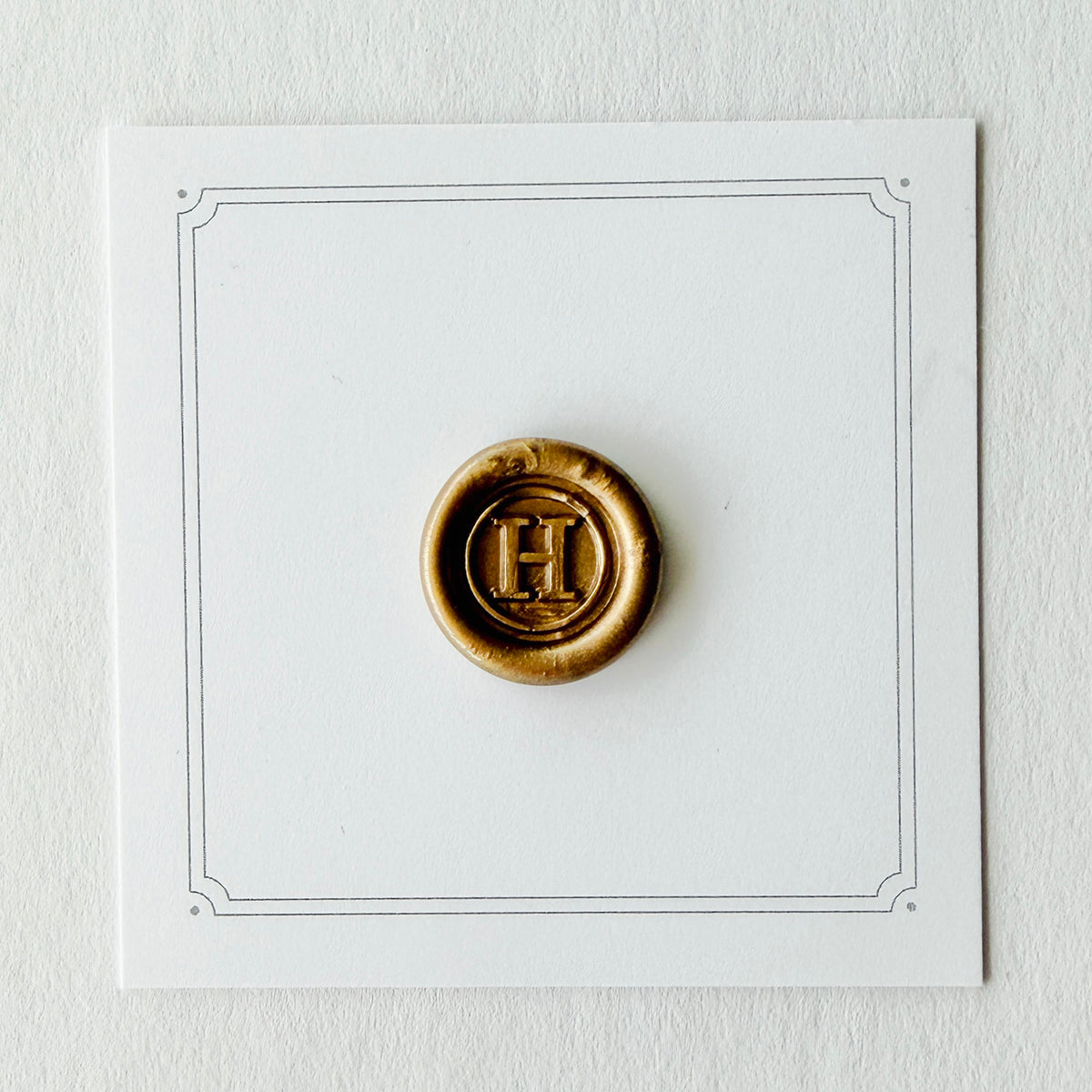 Initial Mini Wax Seal Stamp (A-Z)