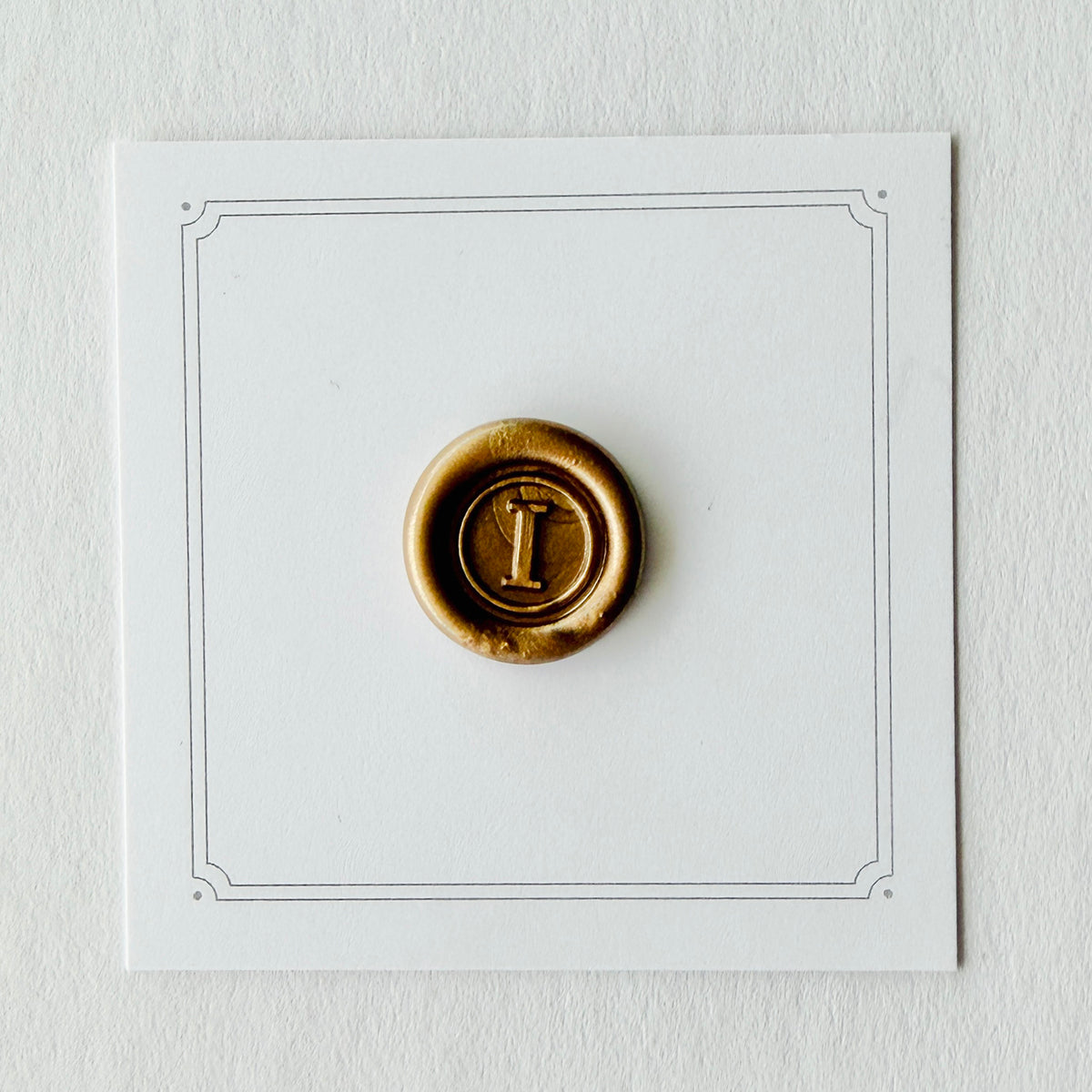 Initial Mini Wax Seal Stamp (A-Z)