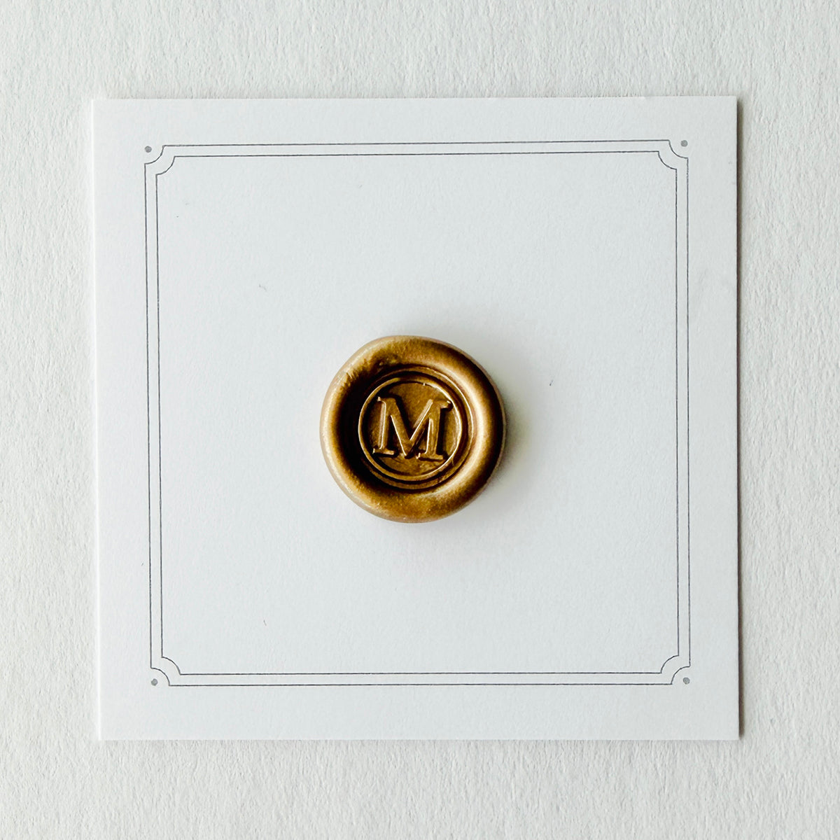 Initial Mini Wax Seal Stamp (A-Z)