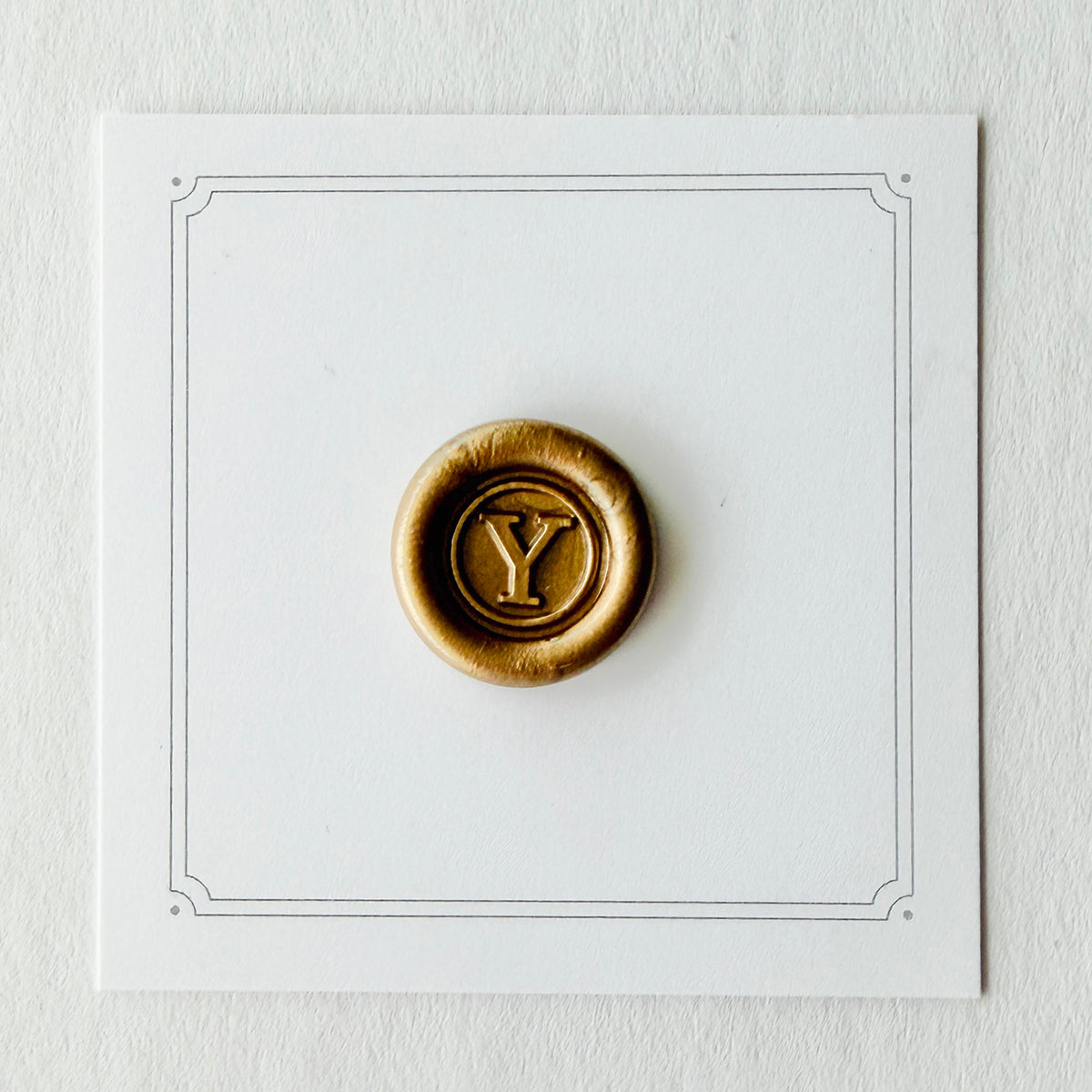 Initial Mini Wax Seal Stamp (A-Z)