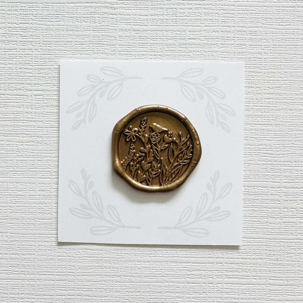 Spring Garden Wax Seal Stamp