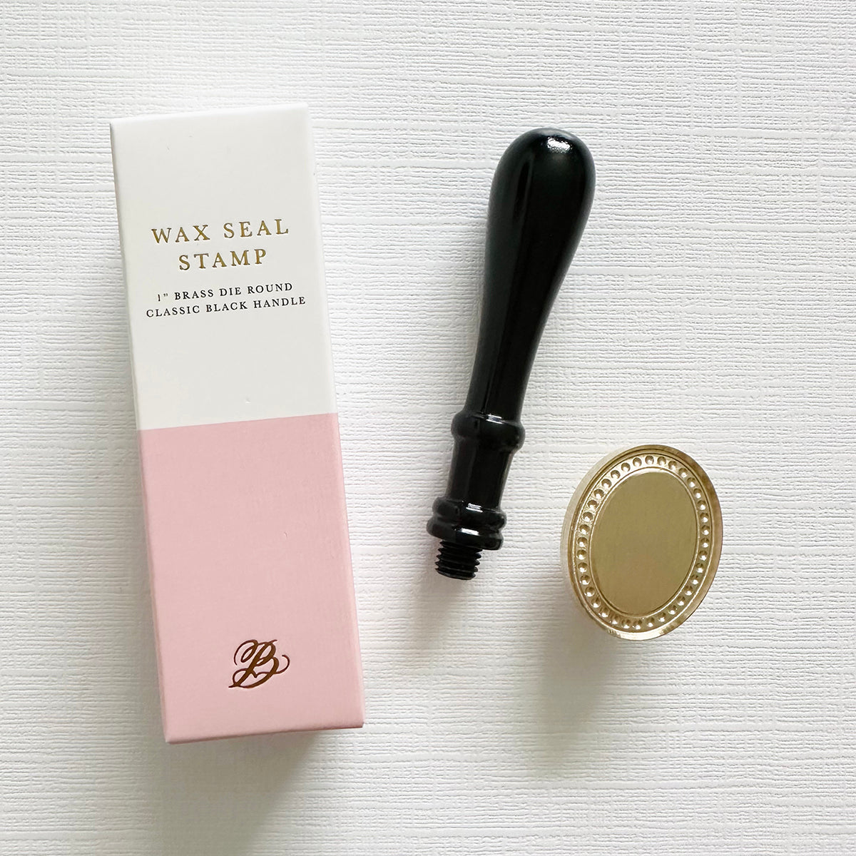 Oval Frame No. 1 Wax Stamp