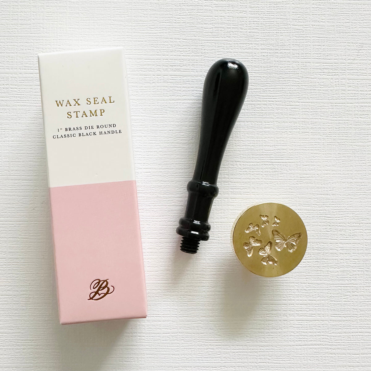 Dancing Butterflies Wax Seal Stamp (3D)