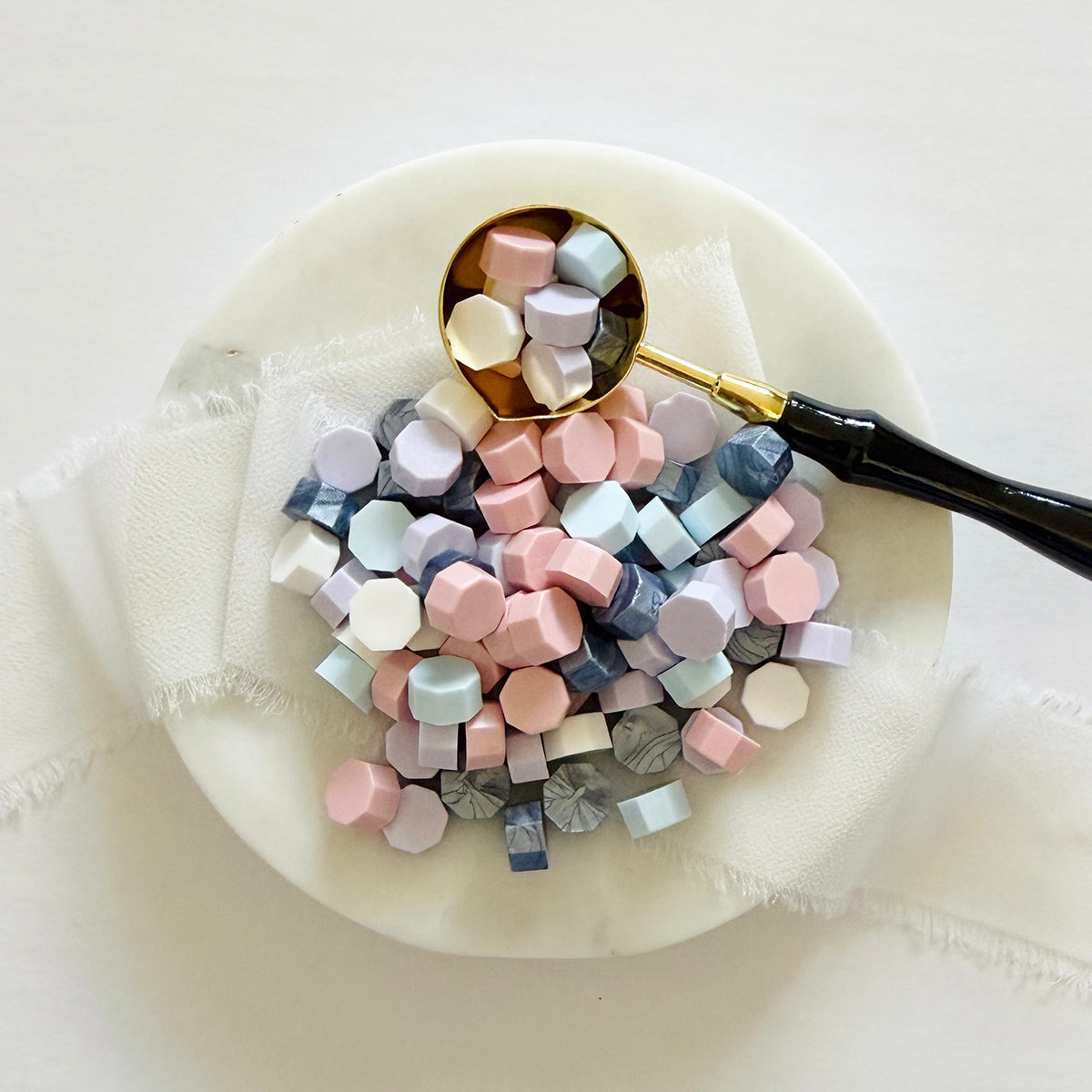 Blush Marble Blend Sealing Wax Beads