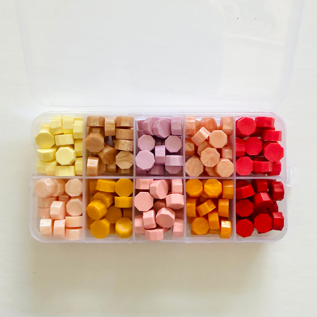 Sunset Sealing Wax Bead Set - 10 Colors