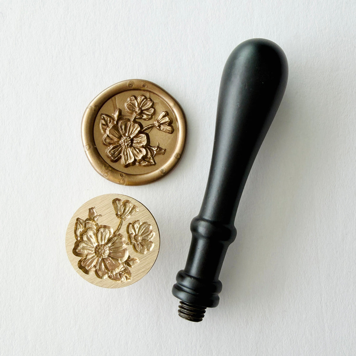 Sophie's Blooms Wax Seal Stamp 3-D