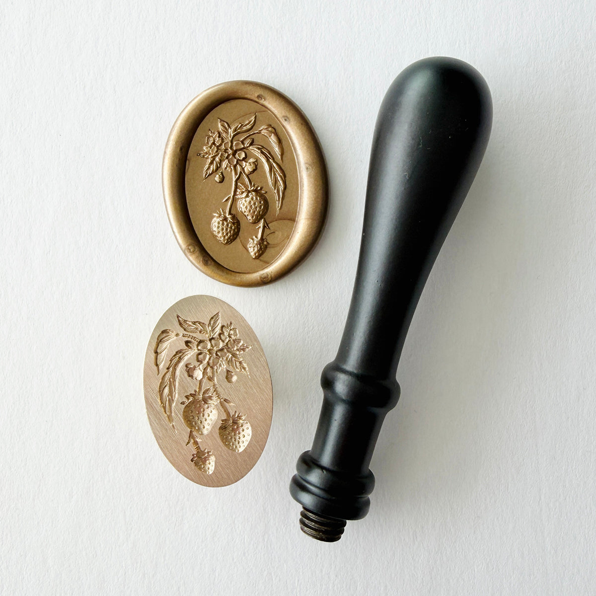 Spring Strawberries Wax Seal Stamp 3-D