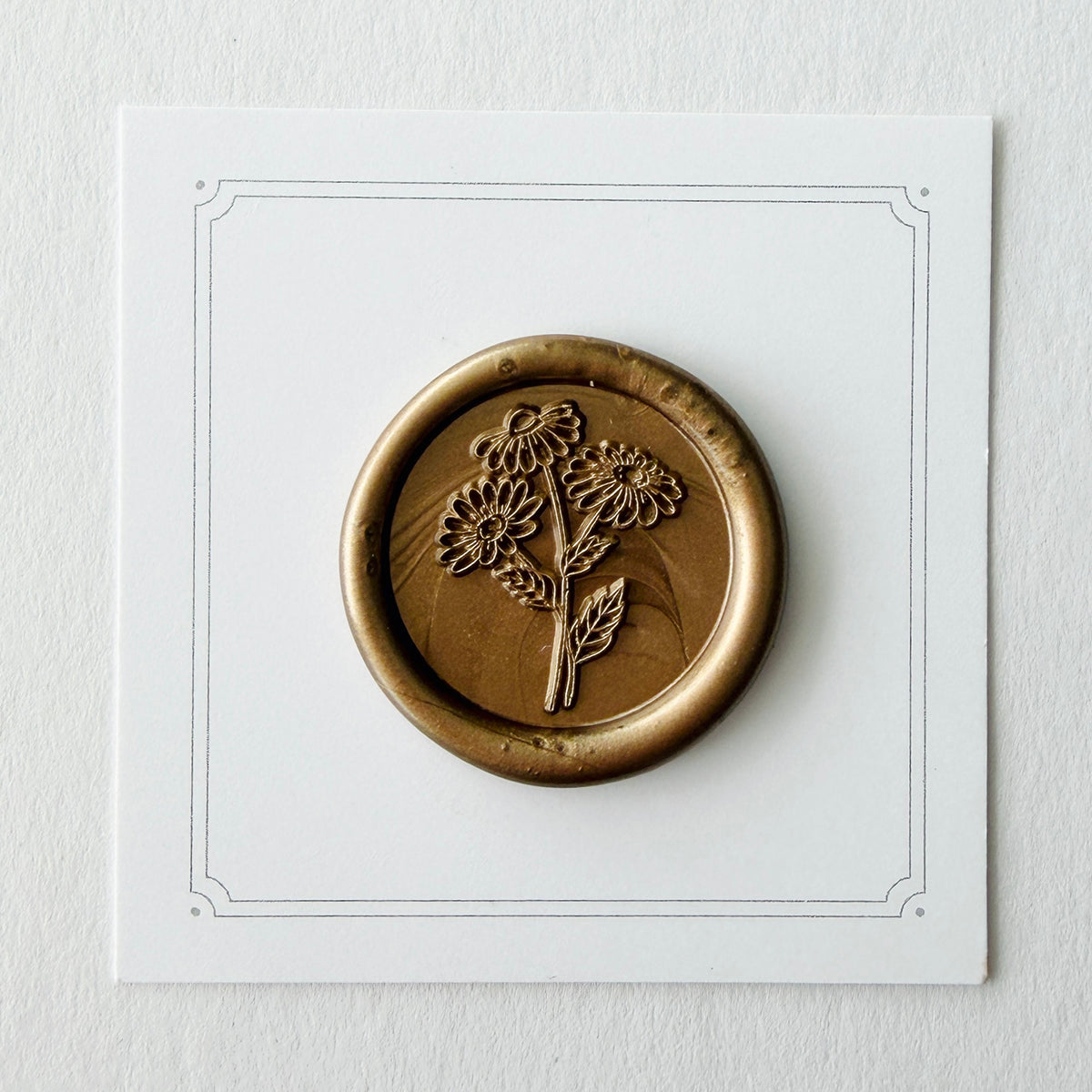 Daisy Bouquet Wax Seal Stamp