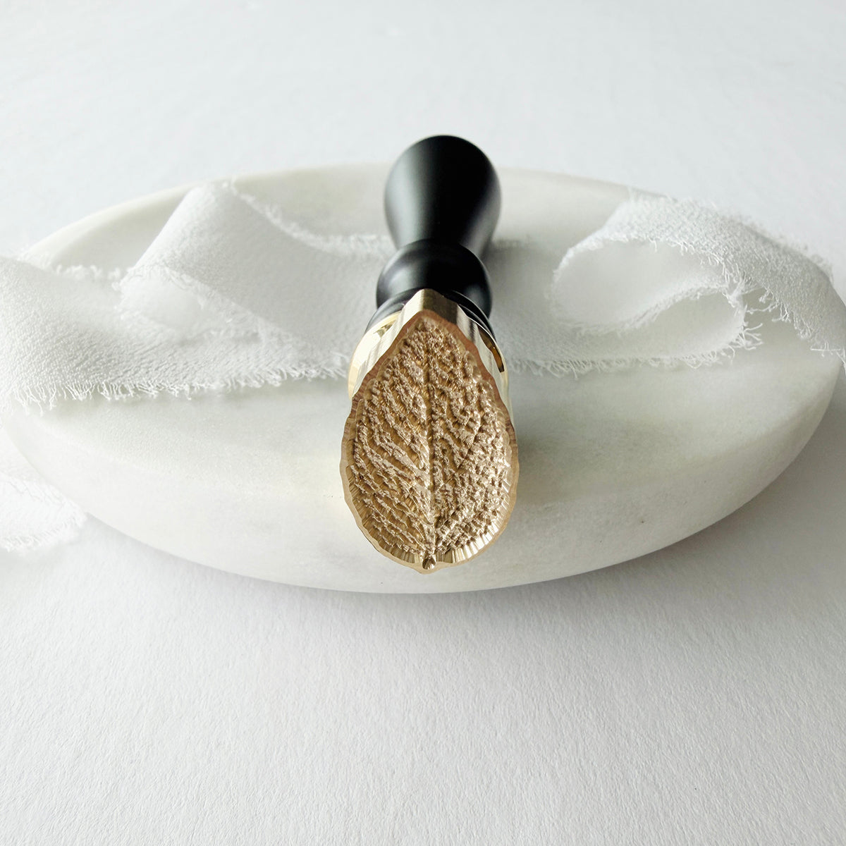 Herb Leaf Wax Seal Stamp 3-D