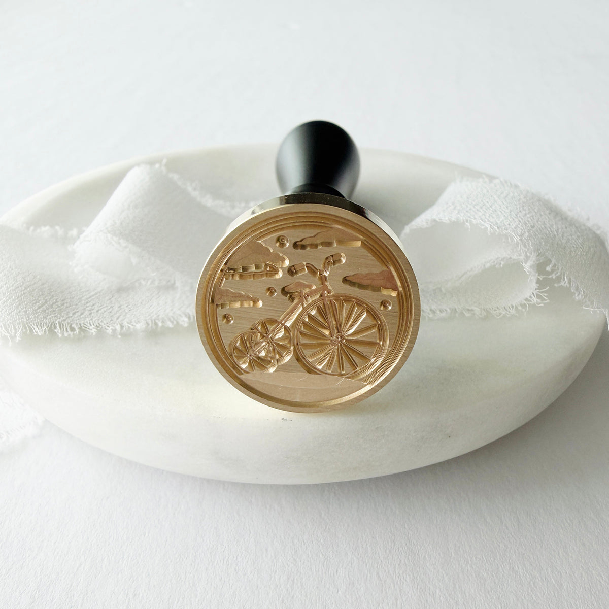 Bicycle Wax Seal Stamp