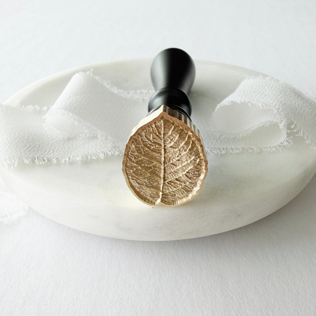 Mint Leaf Wax Seal Stamp 3-D