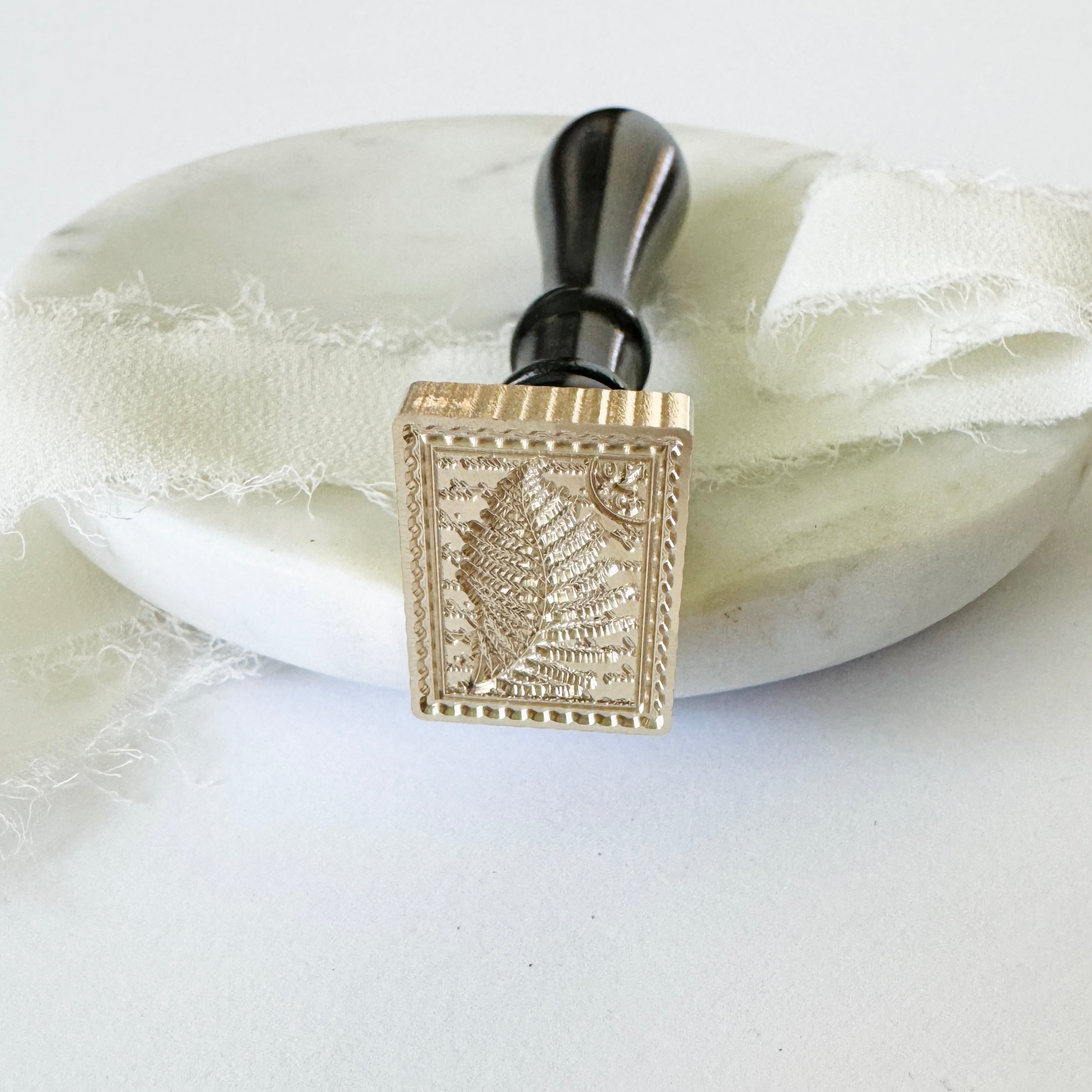 Fern Postage Wax Stamp
