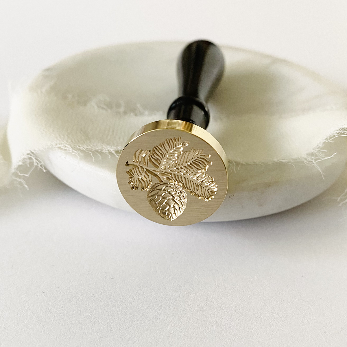 Pinecone Wax Seal Stamp 3-D