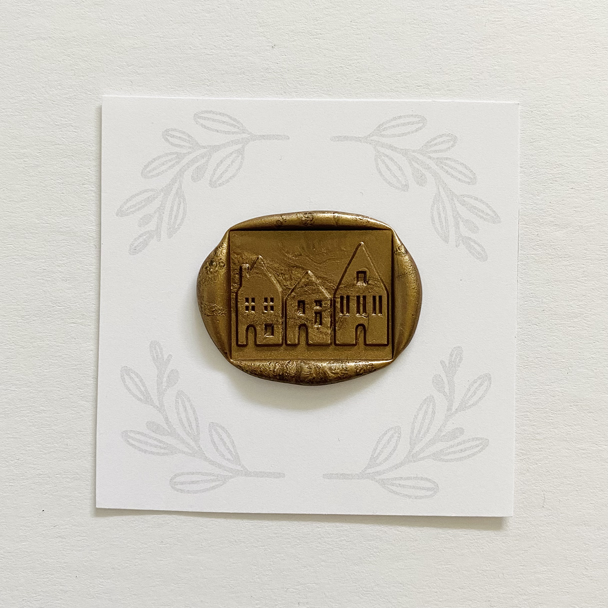 Christmas Village Wax Seal Stamp