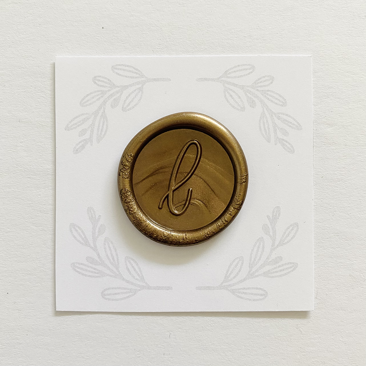 Initial Calligraphy Wax Seal Stamps (A-Z)