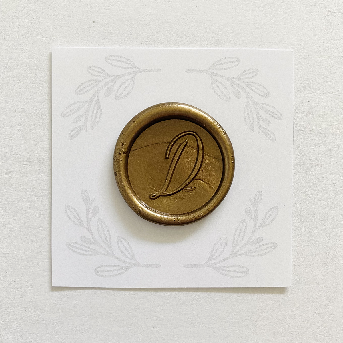 Initial Calligraphy Wax Seal Stamps (A-Z)