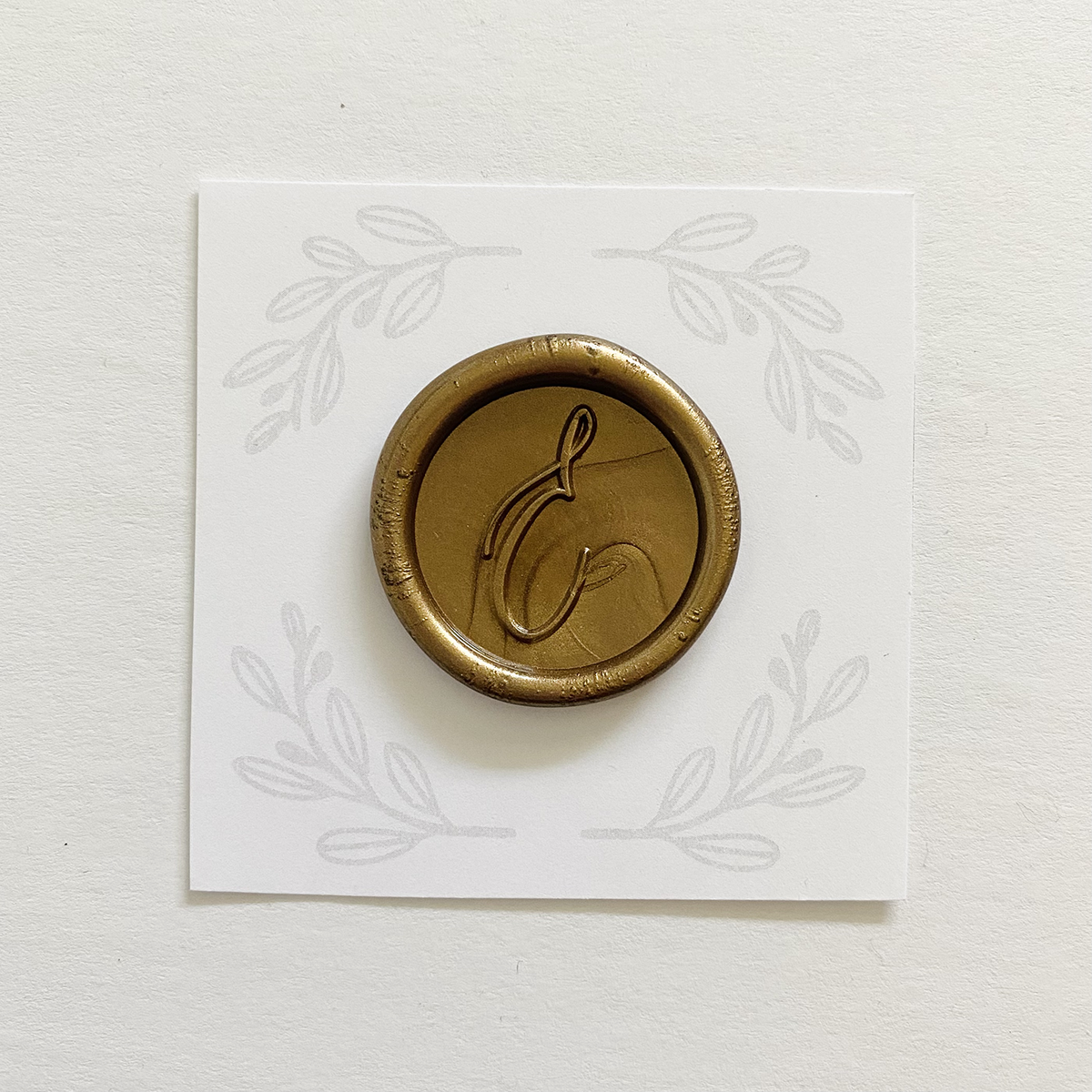 Initial Calligraphy Wax Seal Stamps (A-Z)